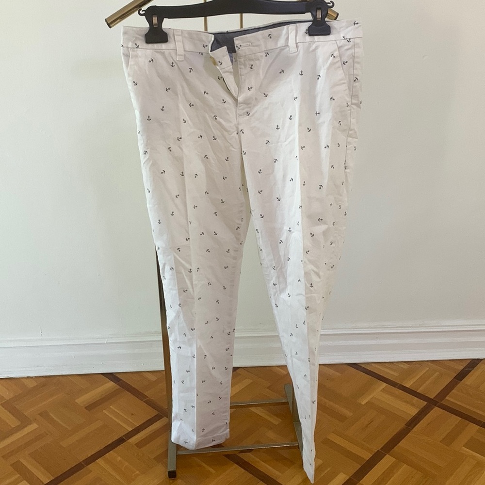 TOMMY HILFIGER anchor print pants